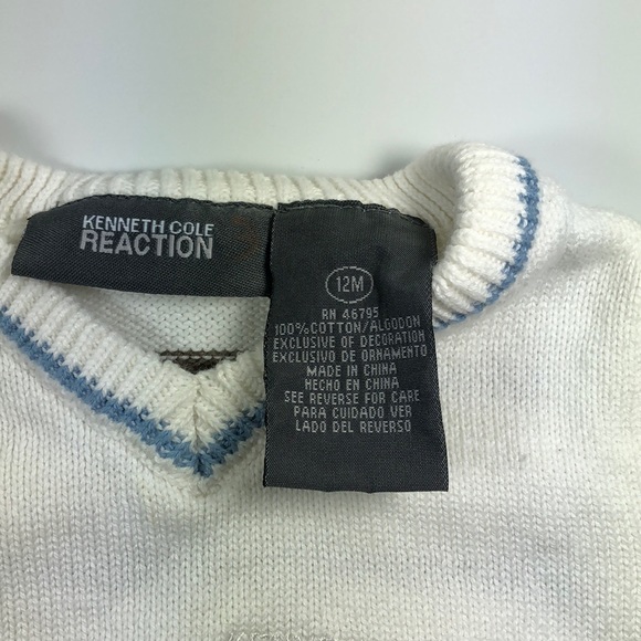 Kennth Cole Knitted Sweater Vest - Picture 2 of 4